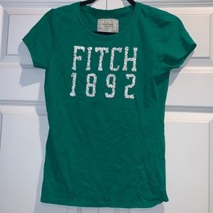 Dark green Abercrombie and fitch shirt
